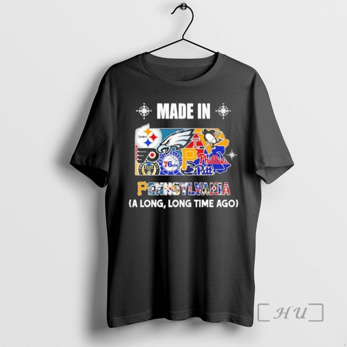 Officials Made In Pennsylvania A Long Long Time Ago State Logo Map 2026 Premium T-Shirts, Hoodie, Sweatshirt