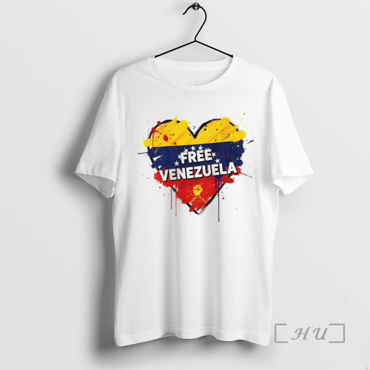 Officials Maduro Arrested 2026 Free Venezuela Heart T-Shirts, Hoodie, Sweatshirt | HypeCrazeTee.com