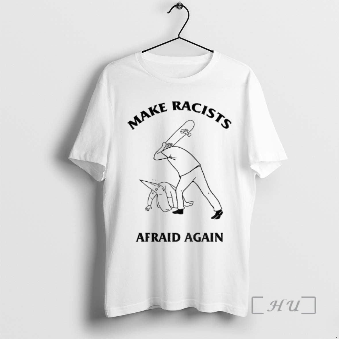 Officials Make Racist Afraid Again Political T-Shirts, Hoodie, Sweatshirt | HypeCrazeTee.com
