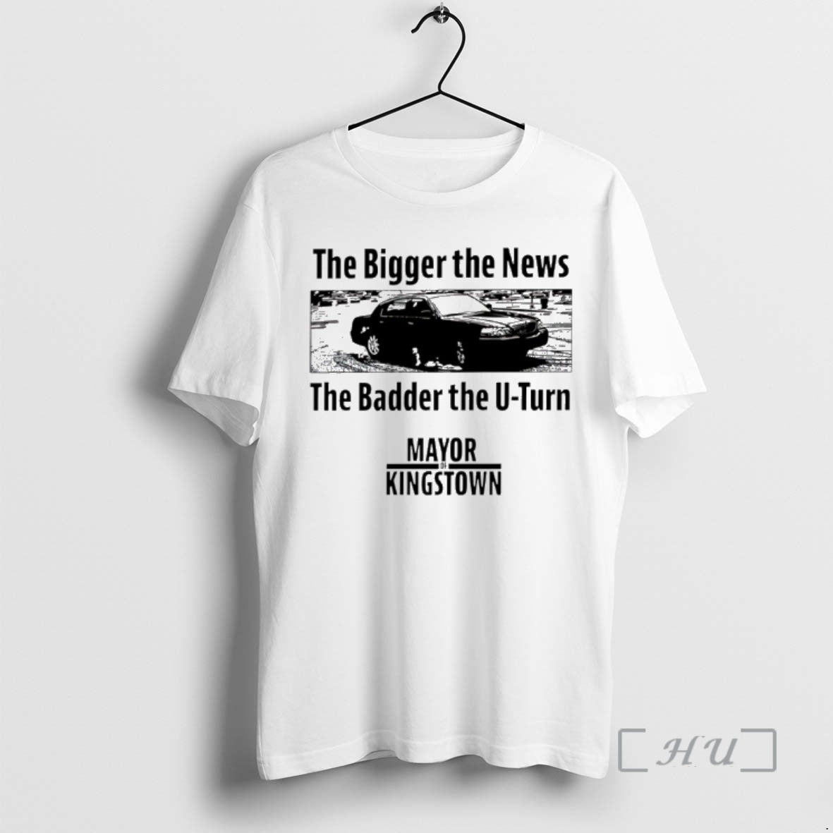 Officials Mayor Of Kingstown The Bigger The News The Badder The U Turn Premium T-Shirts, Hoodie, Sweatshirt