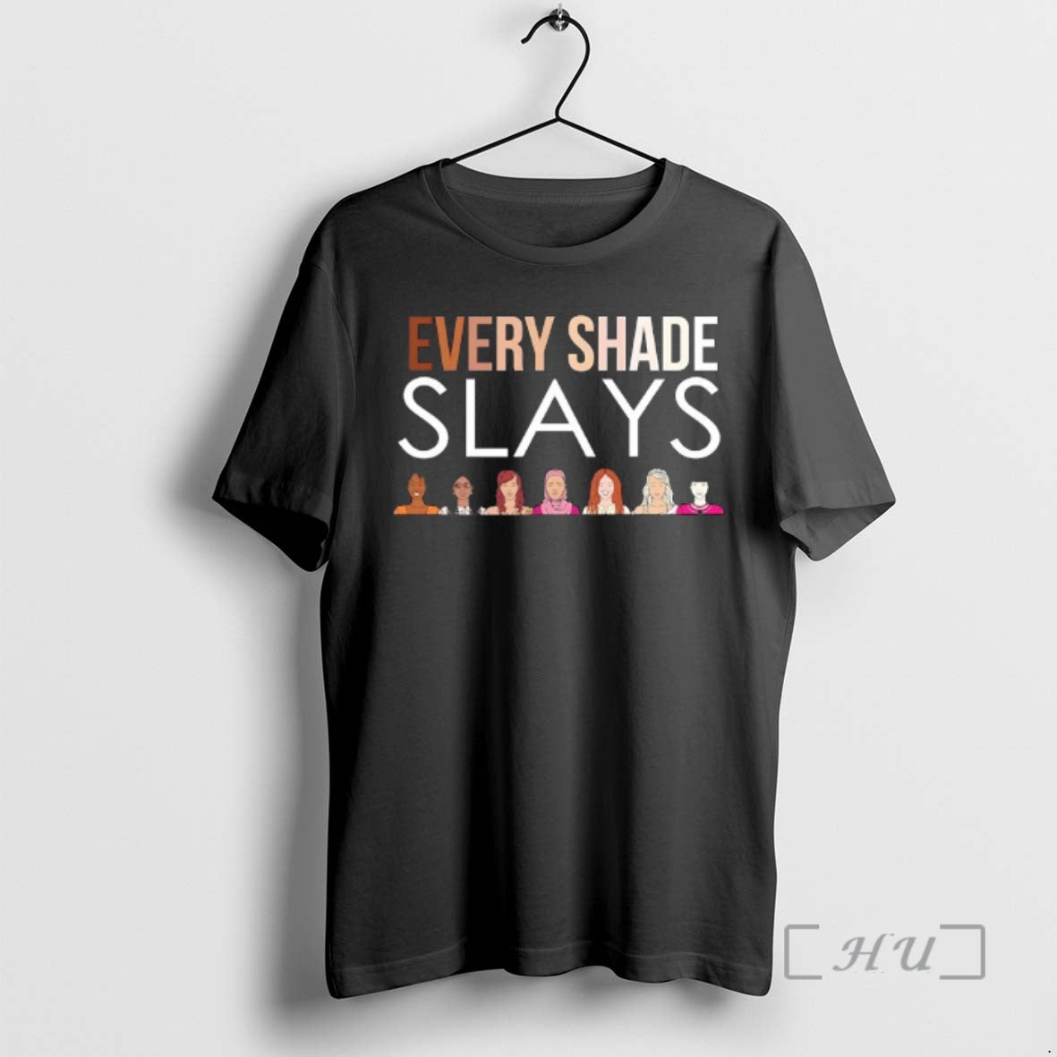 Officials Melanin Every Shade Slays Cartoon T-Shirts, Hoodie, Sweatshirt | HypeCrazeTee.com