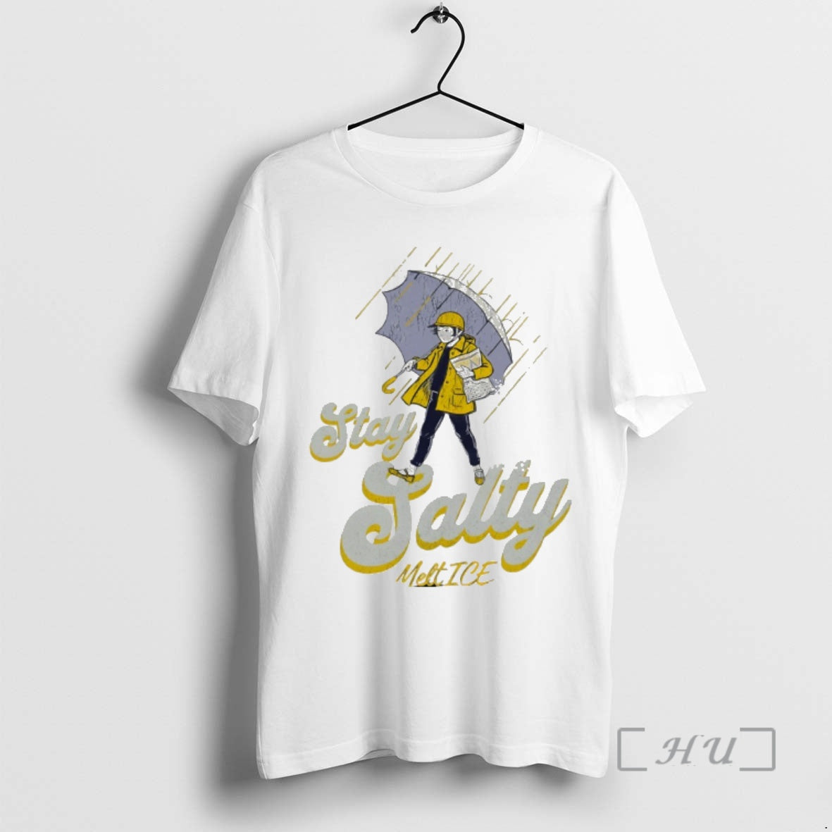 Officials Melt Ice Stay Salty Protest Anti Ice Funny Political T-Shirts, Hoodie, Sweatshirt | HypeCrazeTee.com
