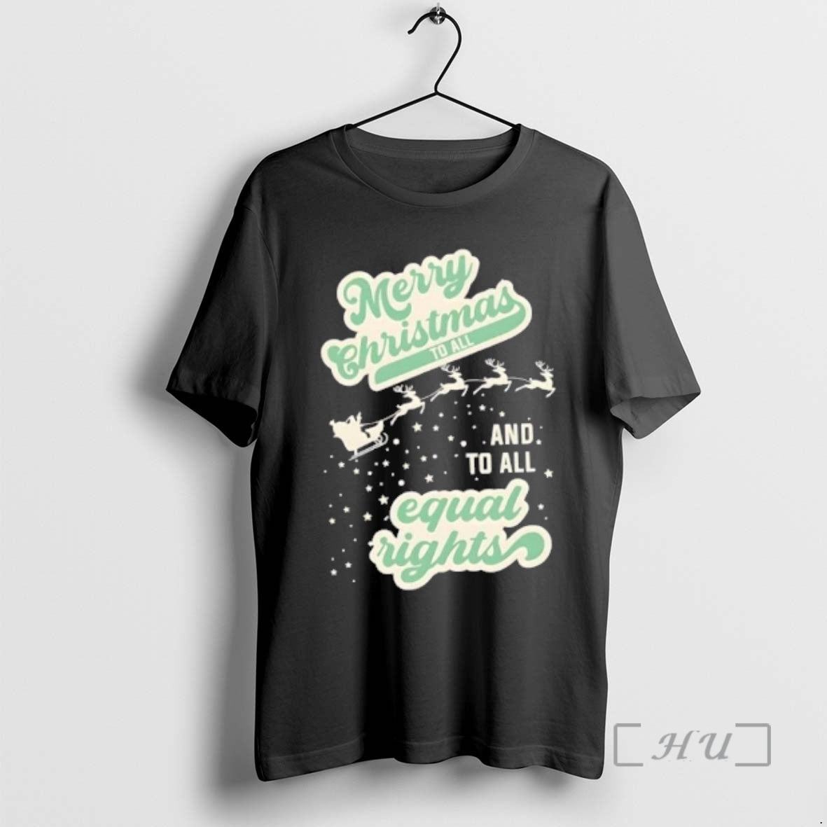 Officials Merry Christmas To All And To All Equal Rights T-Shirts, Hoodie, Sweatshirt | HypeCrazeTee.com