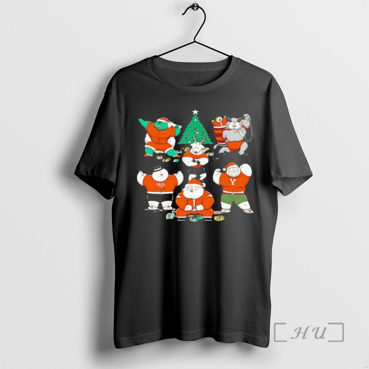 Officials Merry Muscular Christmas 2025 T-Shirts, Hoodie, Sweatshirt | HypeCrazeTee.com