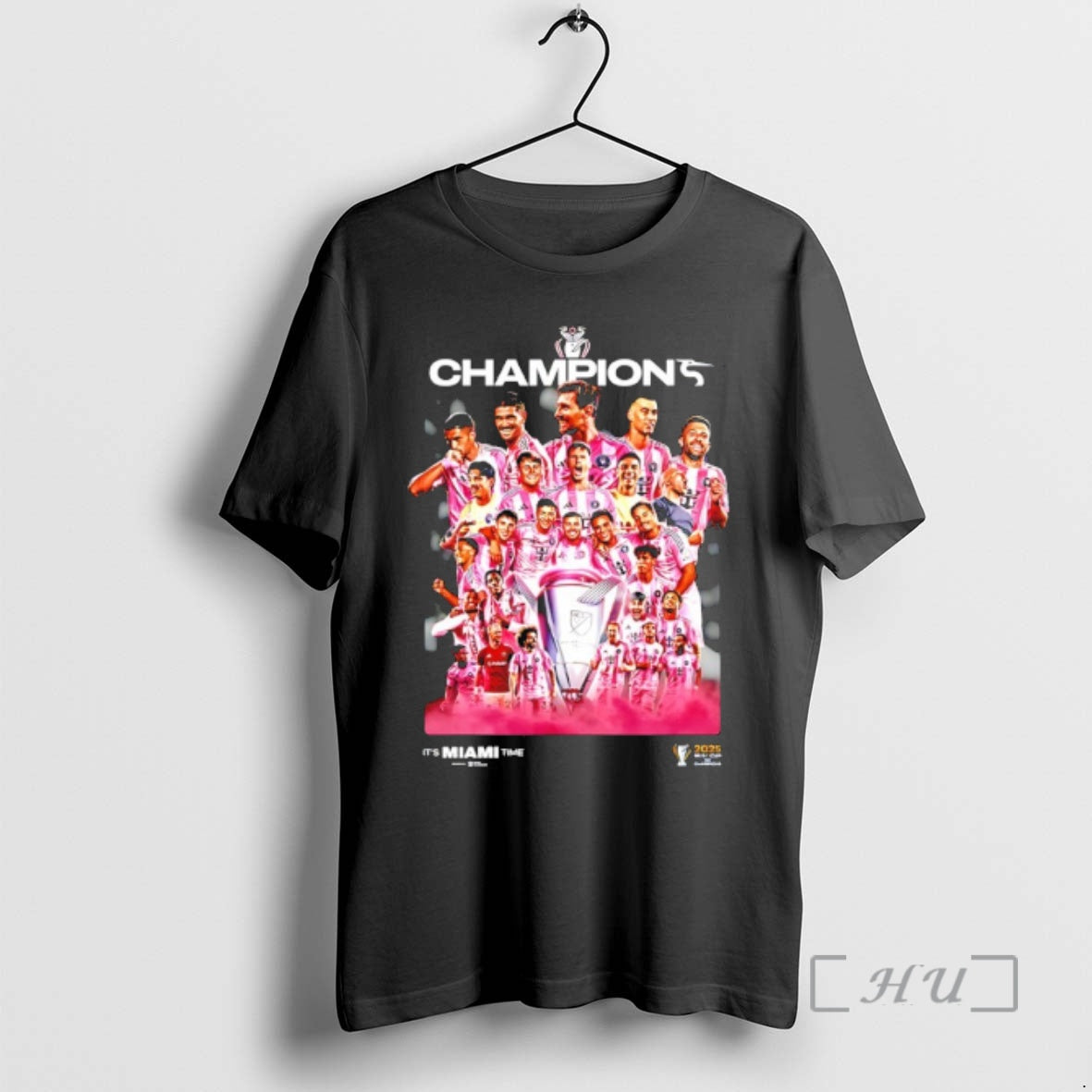 Officials Miami Cf 2025 Mls Champions Its Miami Time Graphic T-Shirts, Hoodie, Sweatshirt | HypeCrazeTee.com
