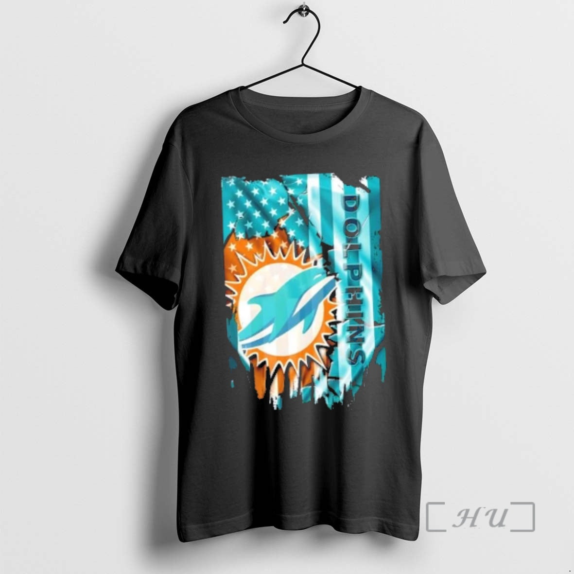 Officials Miami Dolphins Football X American Flag T-Shirts, Hoodie, Sweatshirt | HypeCrazeTee.com