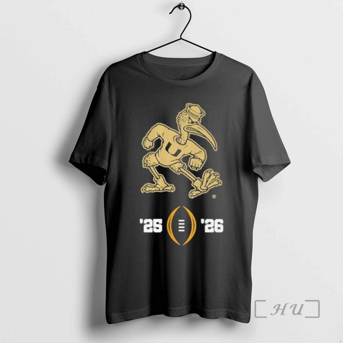 Officials Miami Football 2025 26 College Football Playoff Logo T-Shirts, Hoodie, Sweatshirt | HypeCrazeTee.com