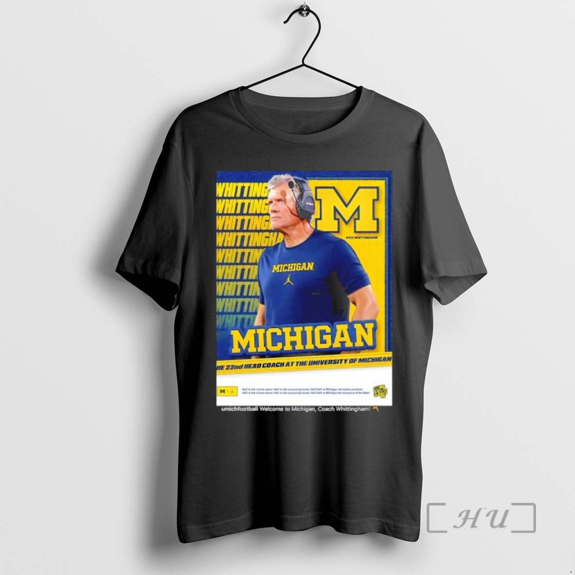 Officials Michigan Wolverines 22nd Head Coach Kyle Whittingham T-Shirts, Hoodie, Sweatshirt | HypeCrazeTee.com