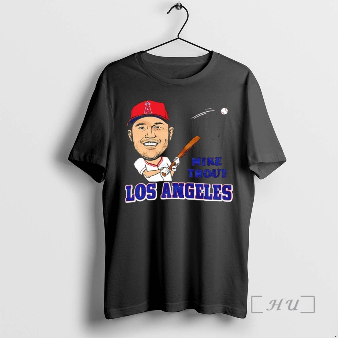 Officials Mike Trout Los Angeles Angels Superstar Caricature T-Shirts, Hoodie, Sweatshirt | HypeCrazeTee.com