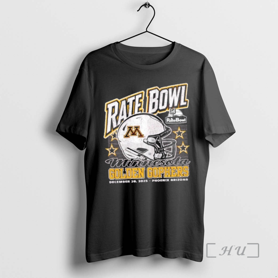 Officials Minnesota Golden Gophers 2025 Rate Bowl Phoenix Arizona T-Shirts, Hoodie, Sweatshirt | HypeCrazeTee.com
