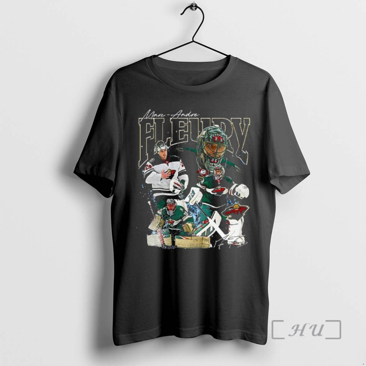 Officials Minnesota Wild Marc Andre Fleury Graphic T-Shirts, Hoodie, Sweatshirt | HypeCrazeTee.com