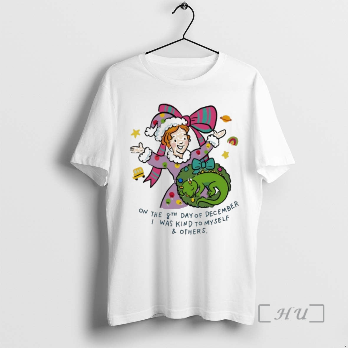 Officials Miss Frizzle On The 8th Day Of December I Was Kind To Myself And T-Shirts, Hoodie, Sweatshirt | HypeCrazeTee.com