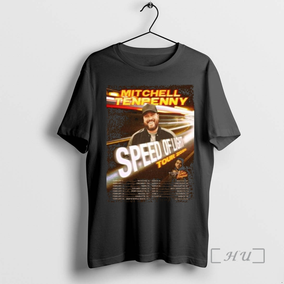 Officials Mitchell Tenpenny Speed Of Light Tour 2026 T-Shirts, Hoodie, Sweatshirt | HypeCrazeTee.com