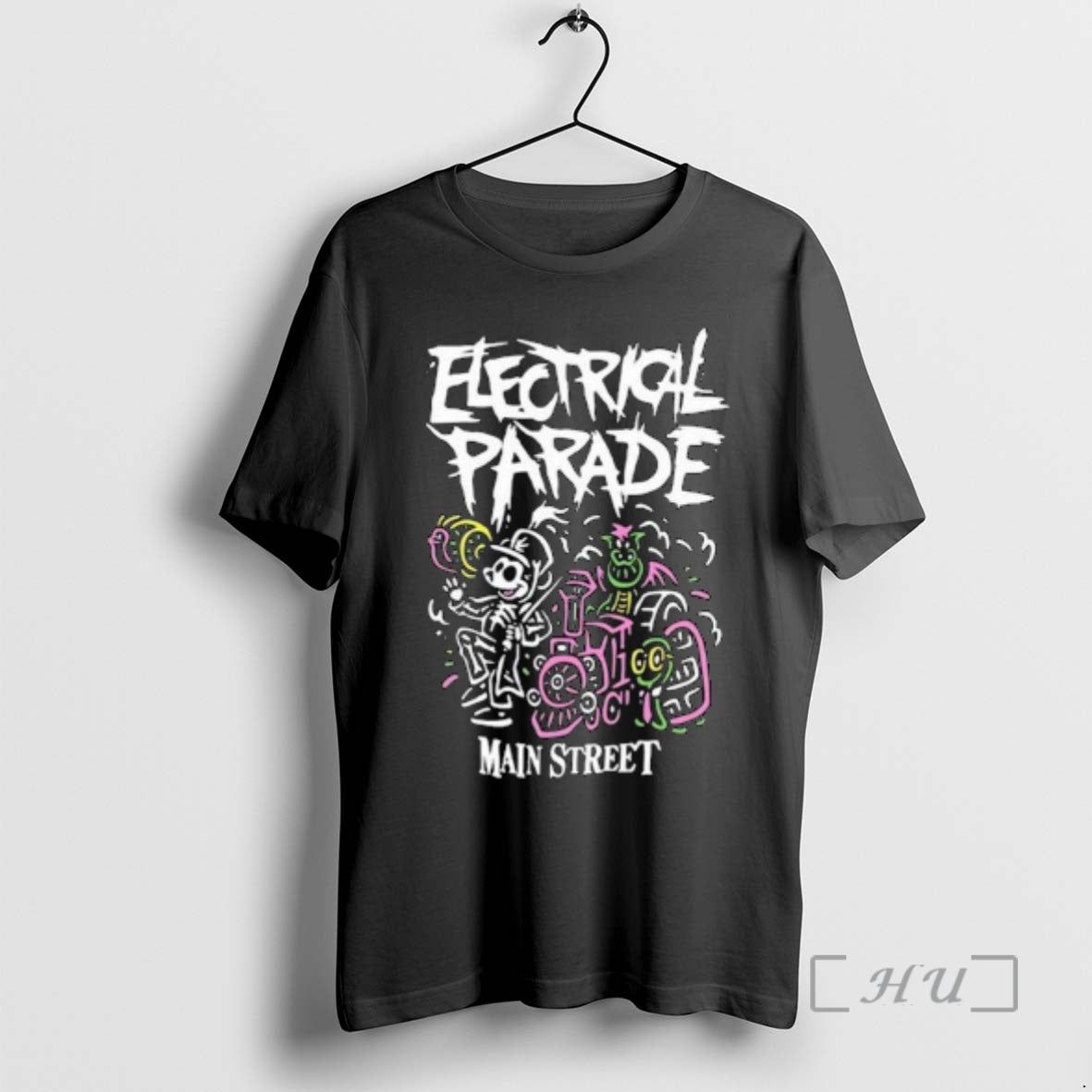 Officials My Chemical Romance Electrical Parade Circle Black T-Shirts, Hoodie, Sweatshirt | HypeCrazeTee.com