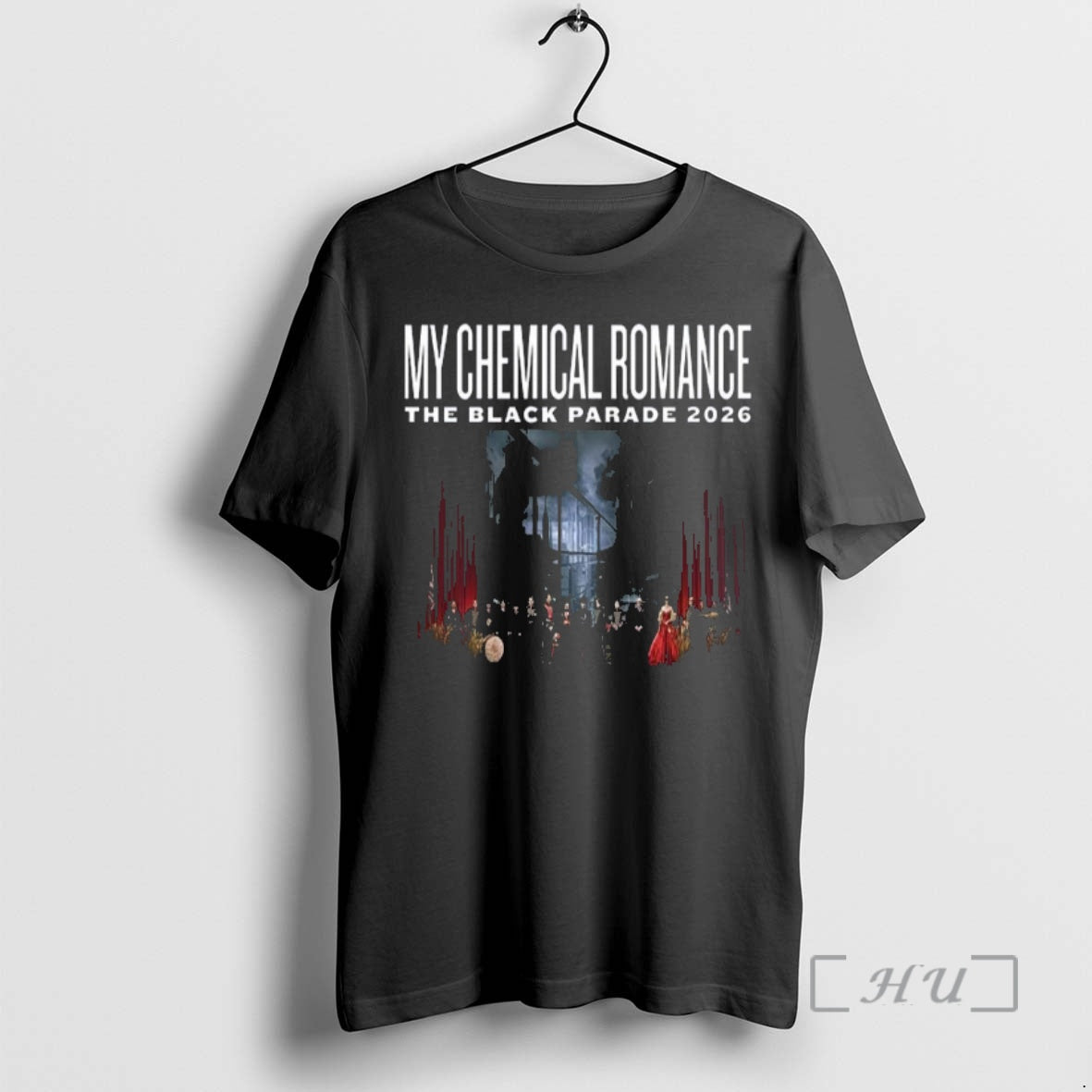 Officials My Chemical Romance The Black Parade 2026 World Tour Schedule Dates Two Sided Mockup T-Shirts, Hoodie, Sweatshirt