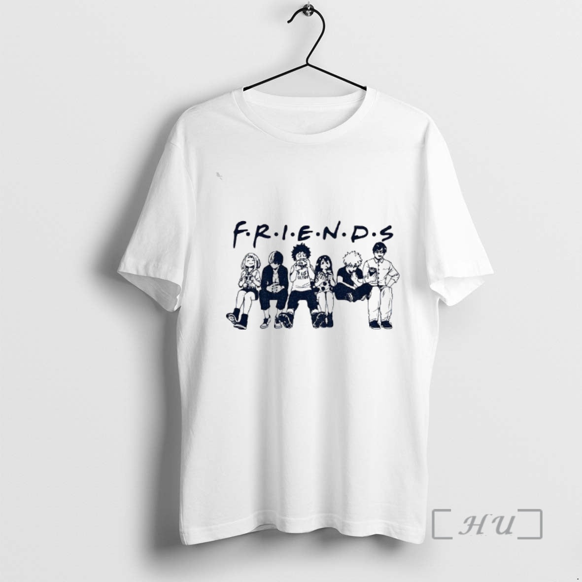 Officials My Hero Academia Friends Anime T-Shirts, Hoodie, Sweatshirt | HypeCrazeTee.com