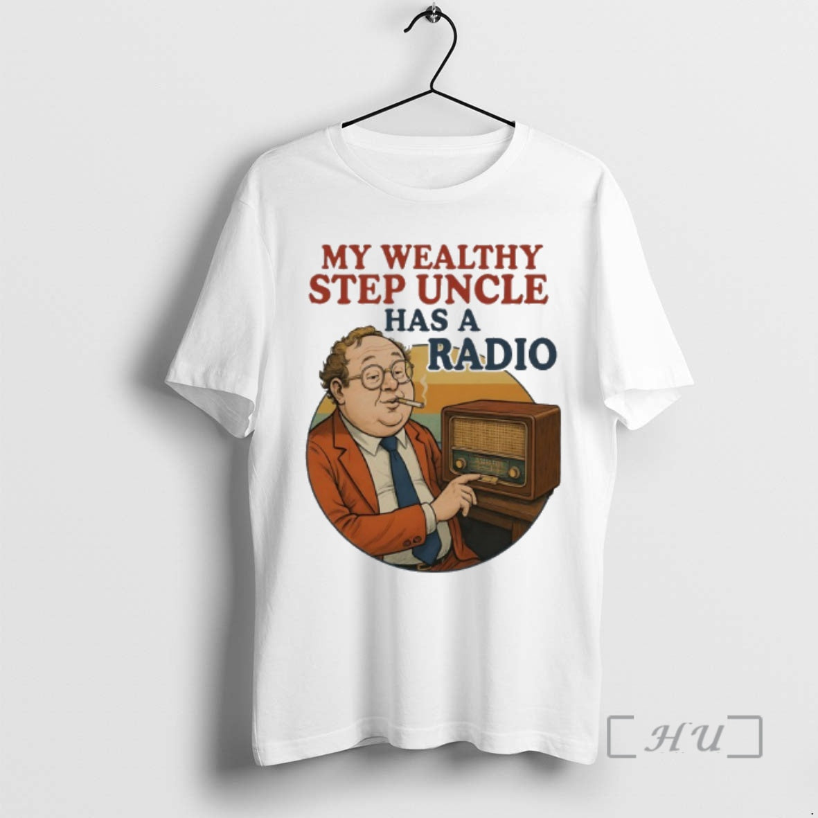 Officials My Wealthy Step Uncle Has A Radio Vintage T-Shirts, Hoodie, Sweatshirt | HypeCrazeTee.com