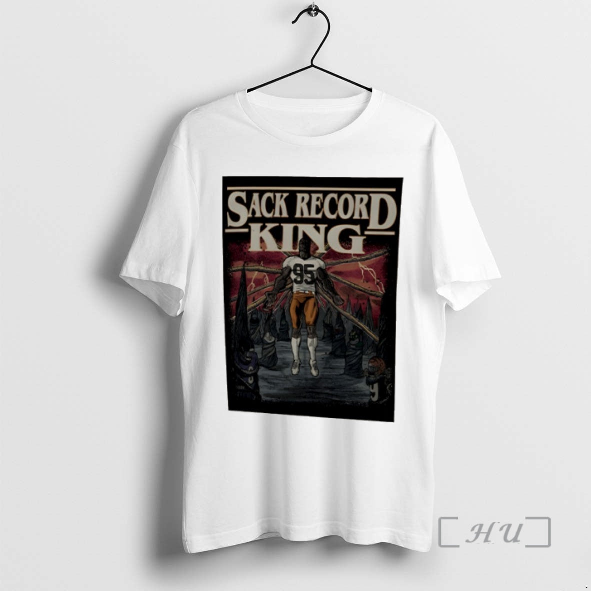 Officials Myles Garrett Cleveland Browns Sack Record King T-Shirts, Hoodie, Sweatshirt | HypeCrazeTee.com