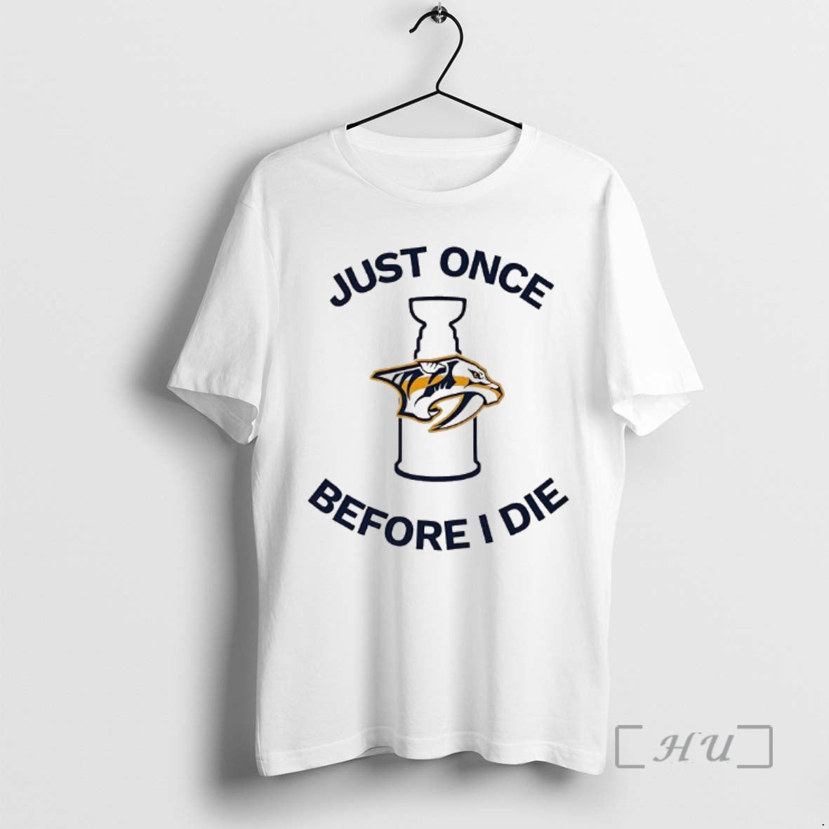Officials Nashville Predators Just Once Before I Die T-Shirts, Hoodie, Sweatshirt | HypeCrazeTee.com