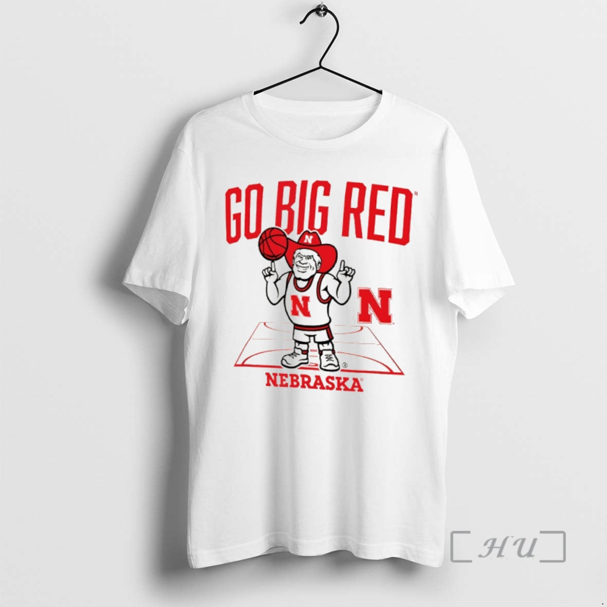 Officials Nebraska Basketball Pba Go Big Red T-Shirts, Hoodie, Sweatshirt | HypeCrazeTee.com