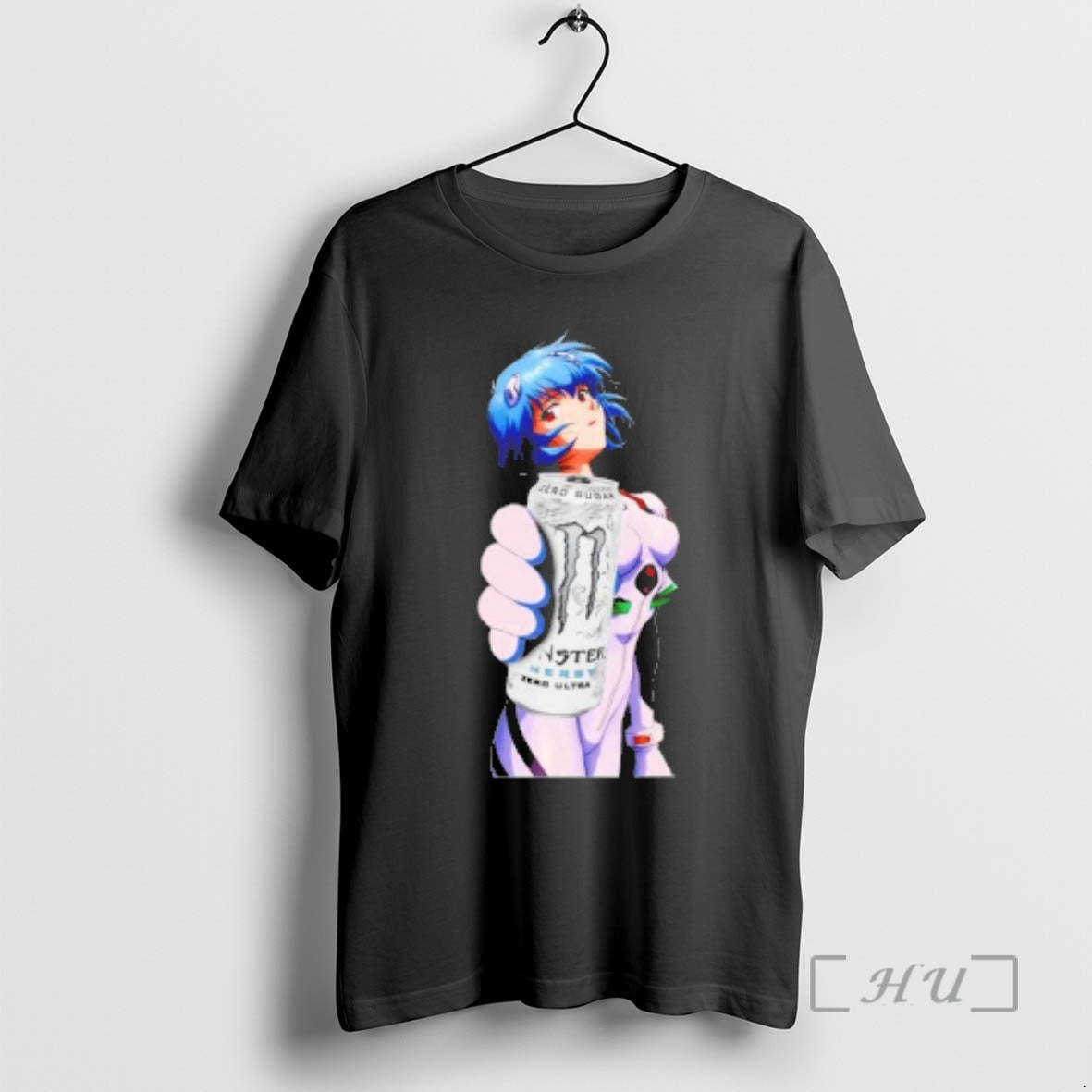 Officials Neon Genesis Evangelion Rei Ayanami Drink Monster T-Shirts, Hoodie, Sweatshirt | HypeCrazeTee.com