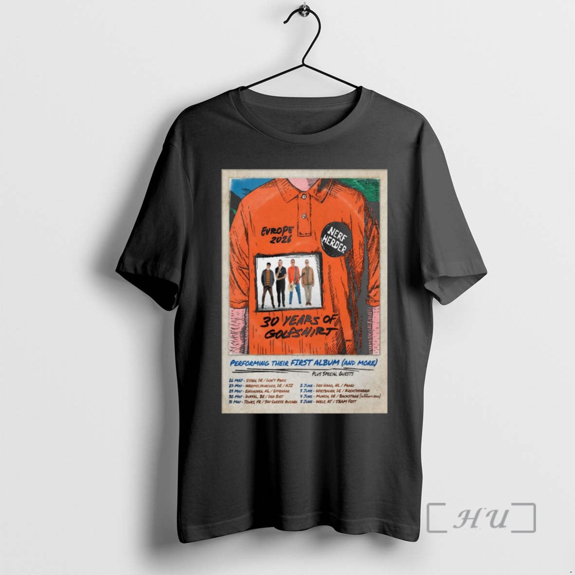 Officials Nerf Herder Europe 2026 Tour Performing Their First Album T-Shirts, Hoodie, Sweatshirt | HypeCrazeTee.com