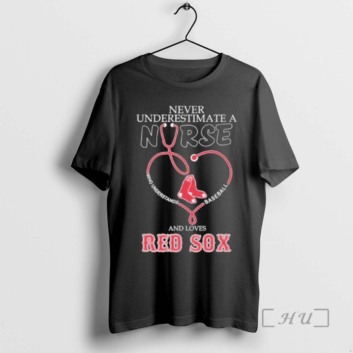 Officials Never Underestimate A Nurse Heart And Loves Red Sox T-Shirts, Hoodie, Sweatshirt | HypeCrazeTee.com