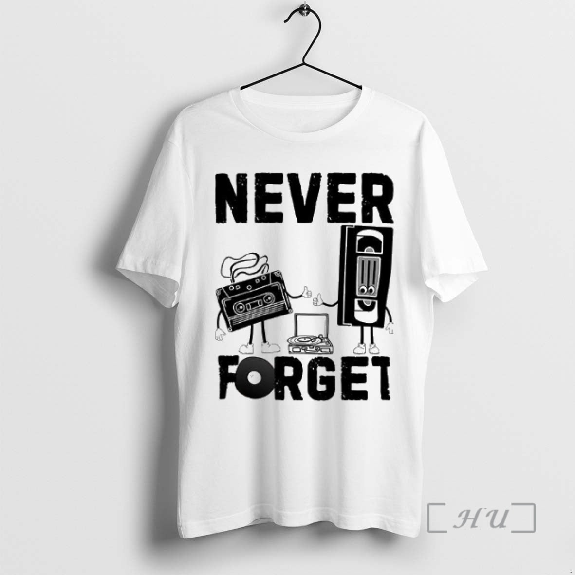 Officials Never Forget Retro Music Media Nostalgia Music Lover Woman T-Shirts, Hoodie, Sweatshirt | HypeCrazeTee.com