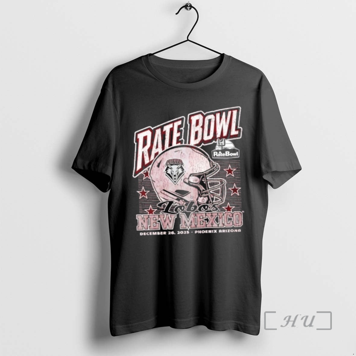Officials New Mexico Lobos 2025 Rate Bowl Phoenix Arizona T-Shirts, Hoodie, Sweatshirt | HypeCrazeTee.com