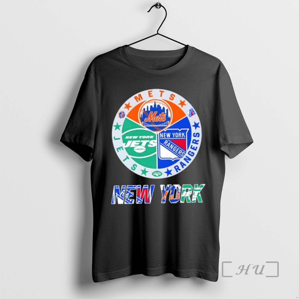 Officials New York City Sports Mets Rangers Jets Logos Combine T-Shirts, Hoodie, Sweatshirt | HypeCrazeTee.com