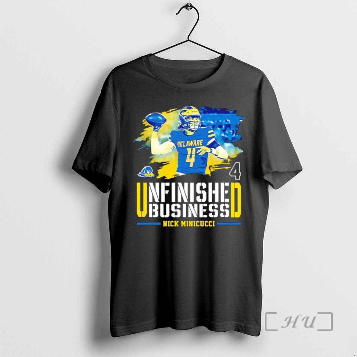 Officials Nicholas Minicucci Unfinished Business Delaware Ncaa Football T-Shirts, Hoodie, Sweatshirt | HypeCrazeTee.com