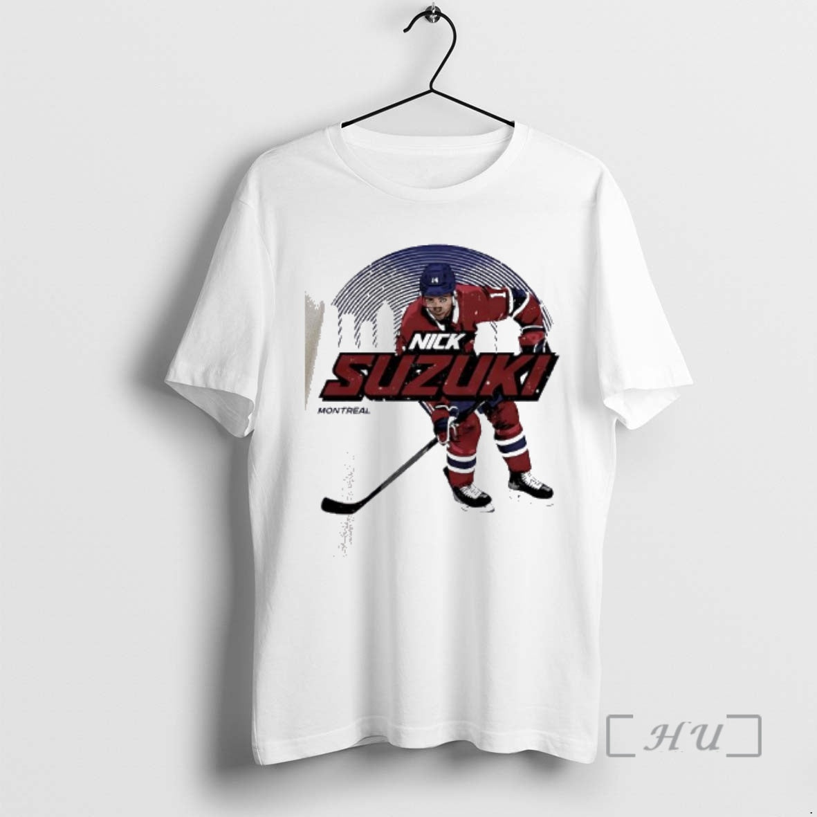 Officials Nick Suzuki Montreal Skyline Hockey Player T-Shirts, Hoodie, Sweatshirt | HypeCrazeTee.com