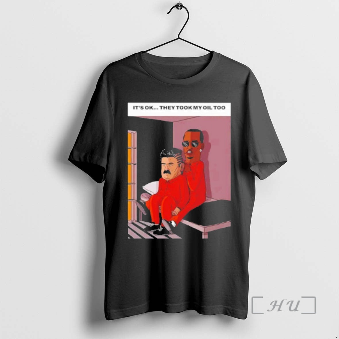 Officials Nicolas Maduro And Diddy Its Ok They Took My Oil Too Premium T Shirts Hoodie, Sweatshirt | HypeCrazeTee.com
