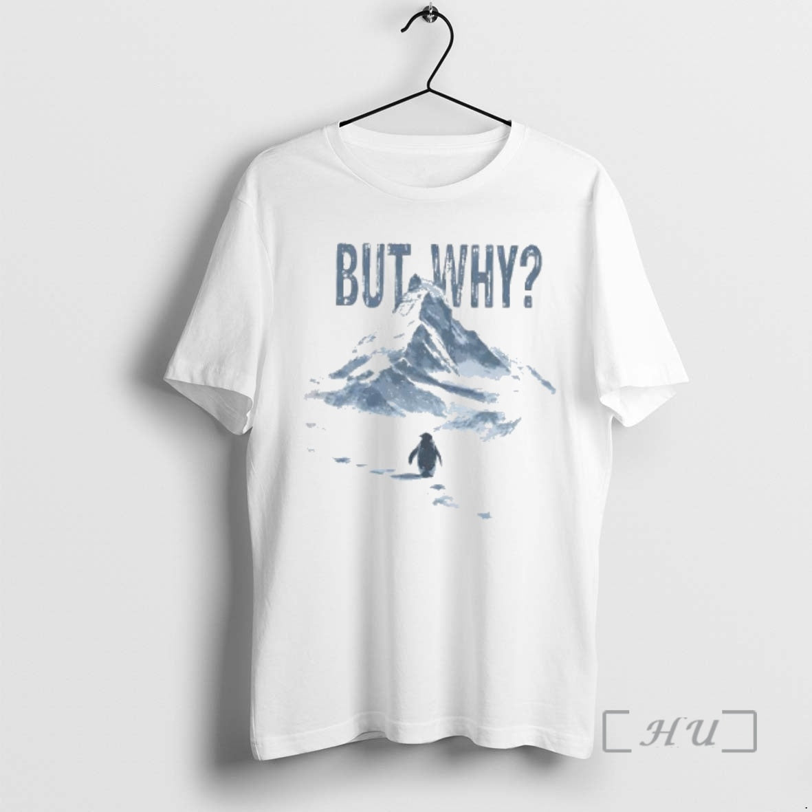 Officials Nihilist Penguin But Why Meme Retro T-Shirts, Hoodie, Sweatshirt | HypeCrazeTee.com