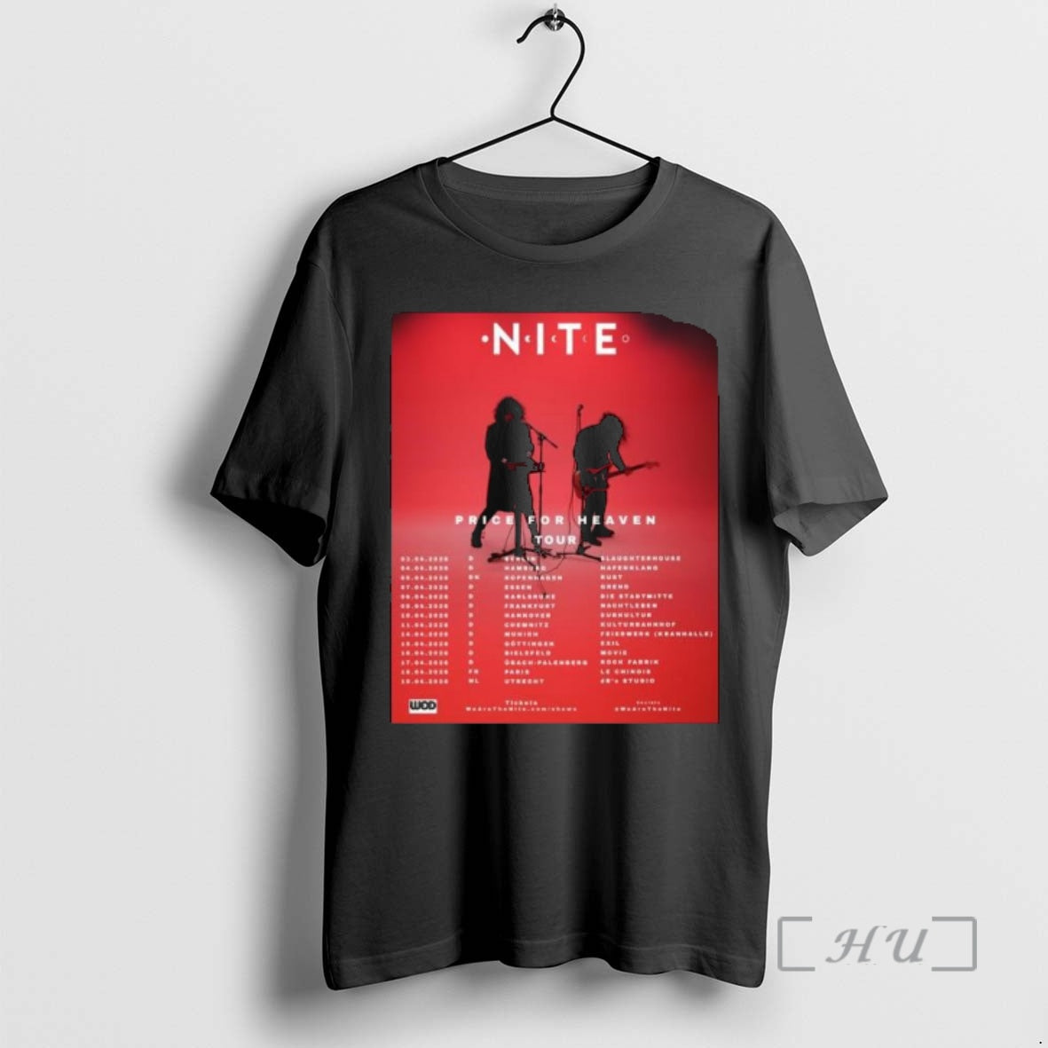 Officials Nite Price For Heaven Tour 2026 T-Shirts, Hoodie, Sweatshirt | HypeCrazeTee.com