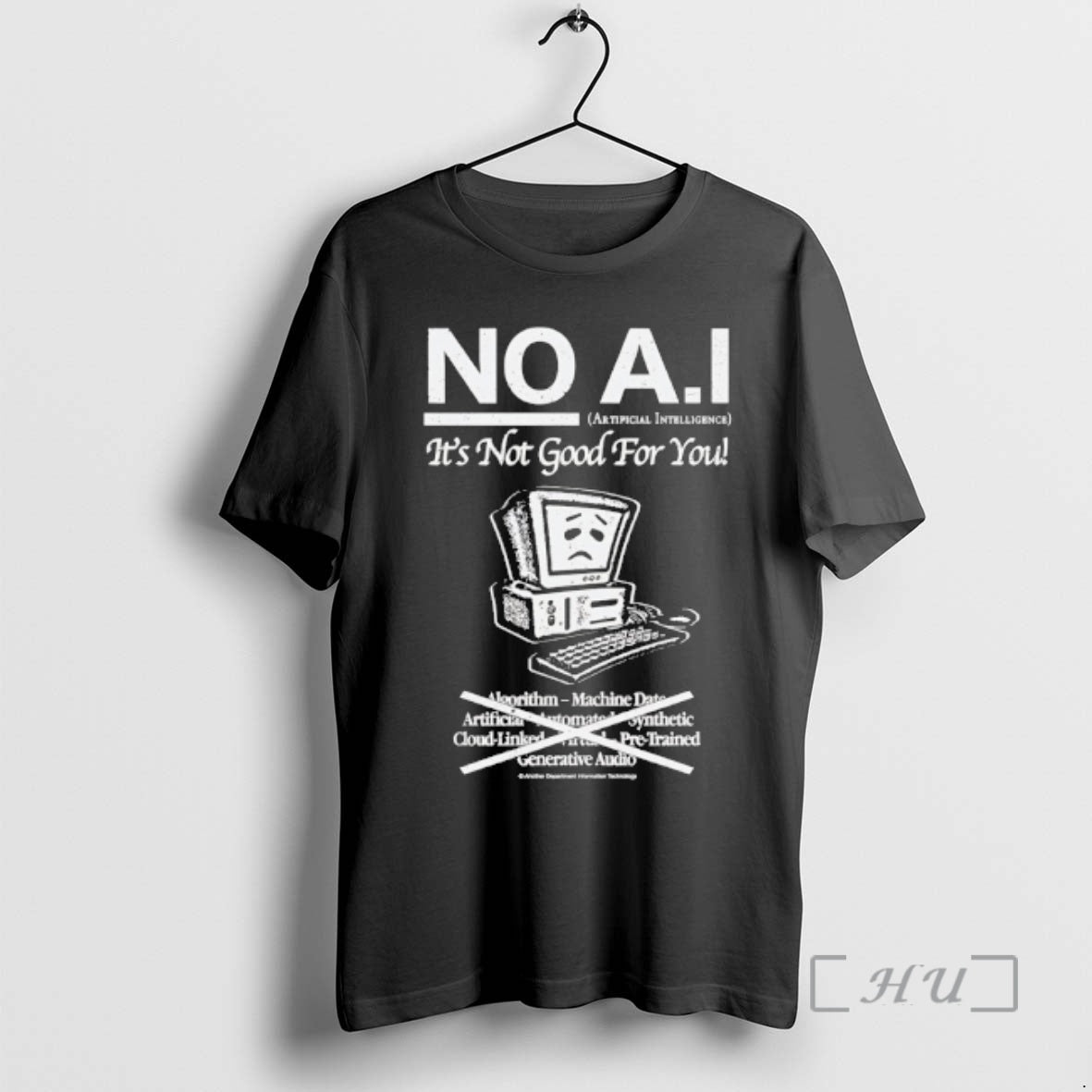 Officials No Artificial Intelligence Its Not Good For You T-Shirts, Hoodie, Sweatshirt | HypeCrazeTee.com