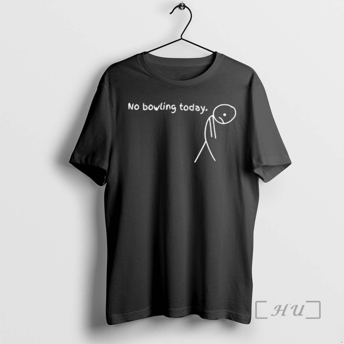 Officials No Bowling Today Sad Stick Meme T-Shirts, Hoodie, Sweatshirt | HypeCrazeTee.com