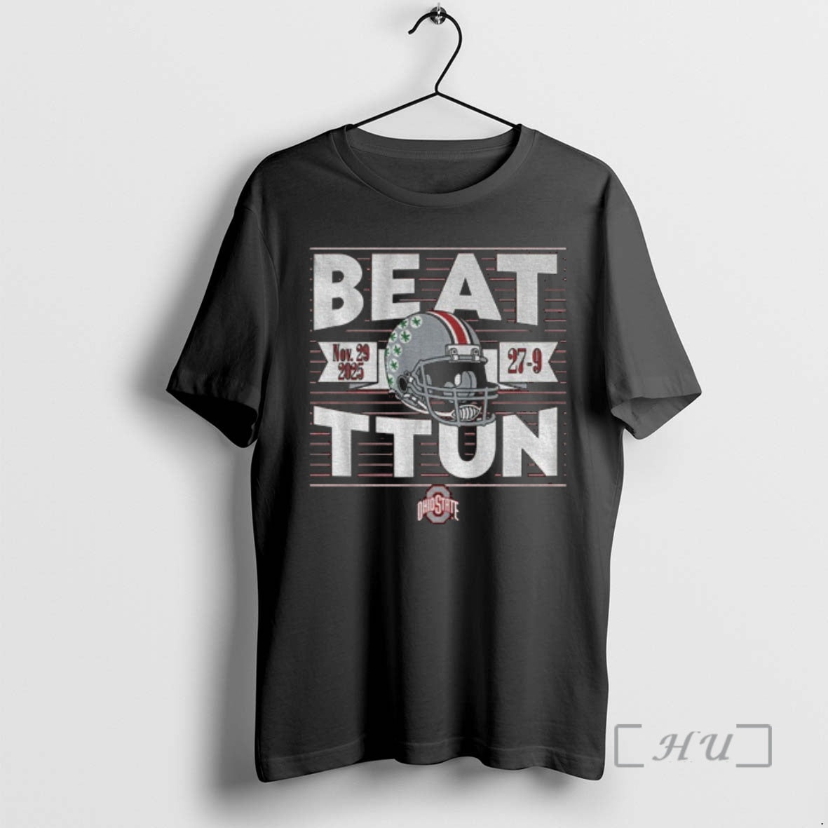 Officials Ohio State Football Beat Ttun In The Game 2025 Scoe 27 9 Premium T-Shirts, Hoodie, Sweatshirt | HypeCrazeTee.com