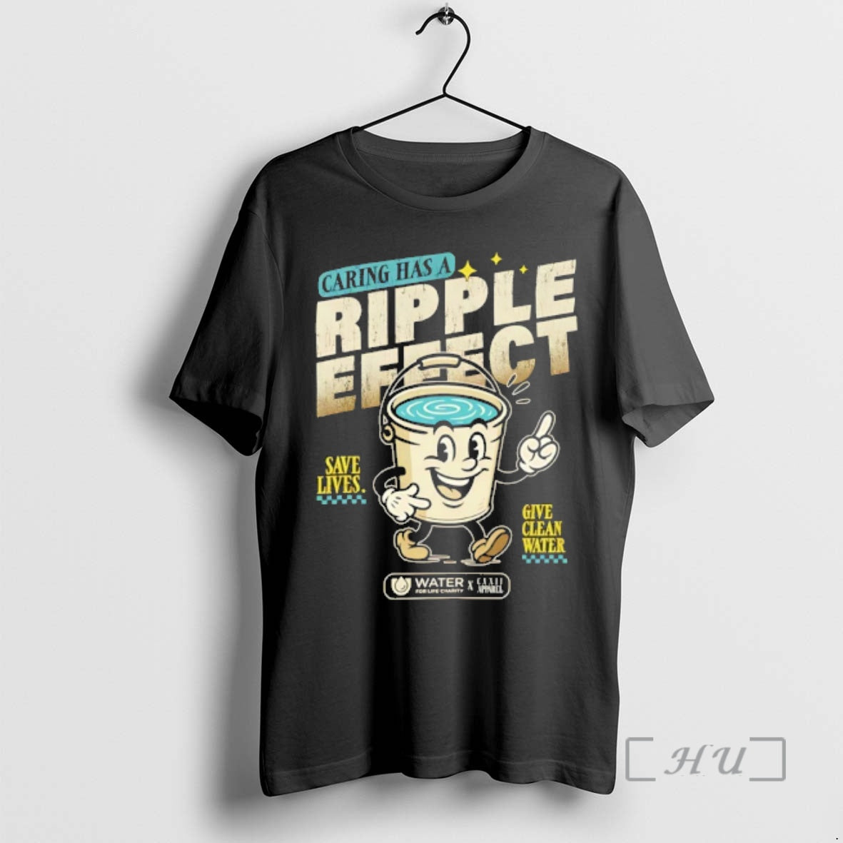 Officials One Bucket At A Time Save Lives Give Clean Water Premium T Shirts Sweater Hoodie, Sweatshirt | HypeCrazeTee.com