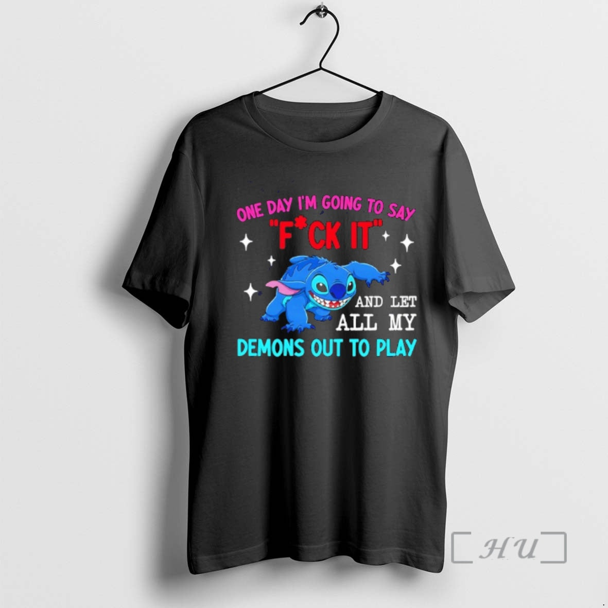 Officials One Day Im Going To Say Fck It And Let All My Demons Out T-Shirts, Hoodie, Sweatshirt | HypeCrazeTee.com