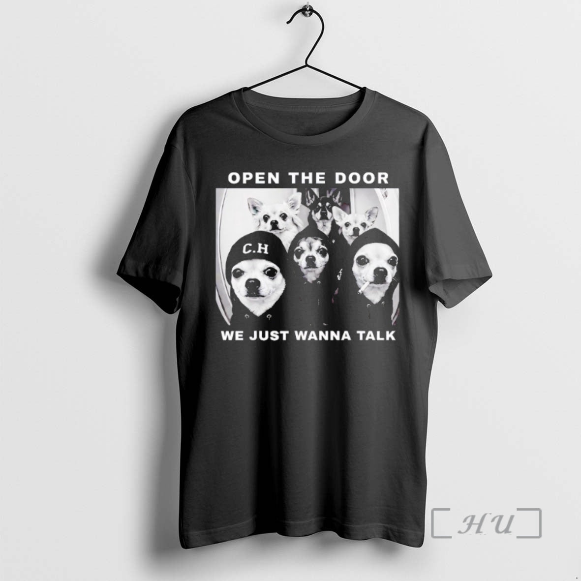 Officials Open The Door We Just Wanna Talk Chihuahua Dog T-Shirts, Hoodie, Sweatshirt | HypeCrazeTee.com