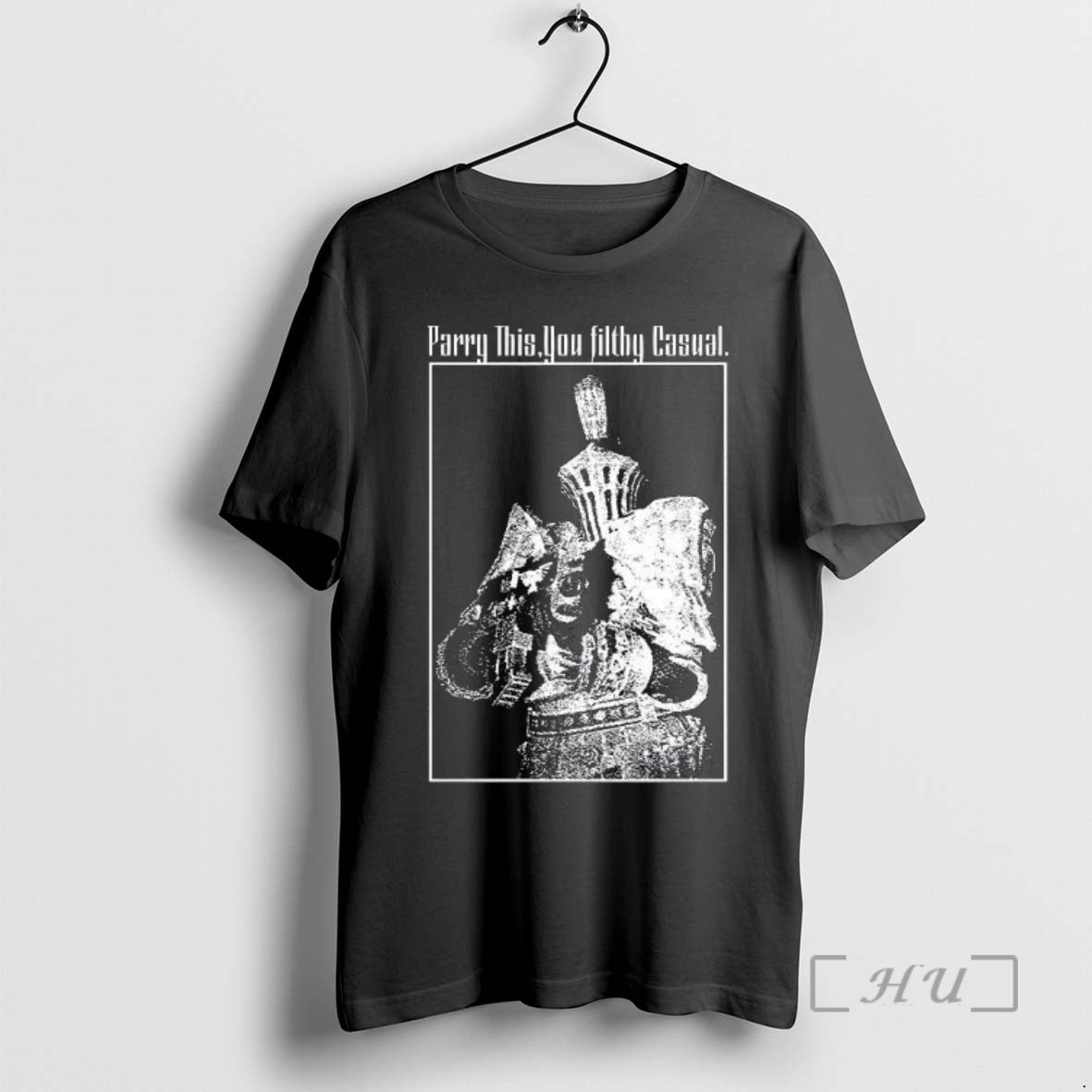 Officials Parry This You Filthy Casual Knight With Gun Retro T-Shirts, Hoodie, Sweatshirt | HypeCrazeTee.com