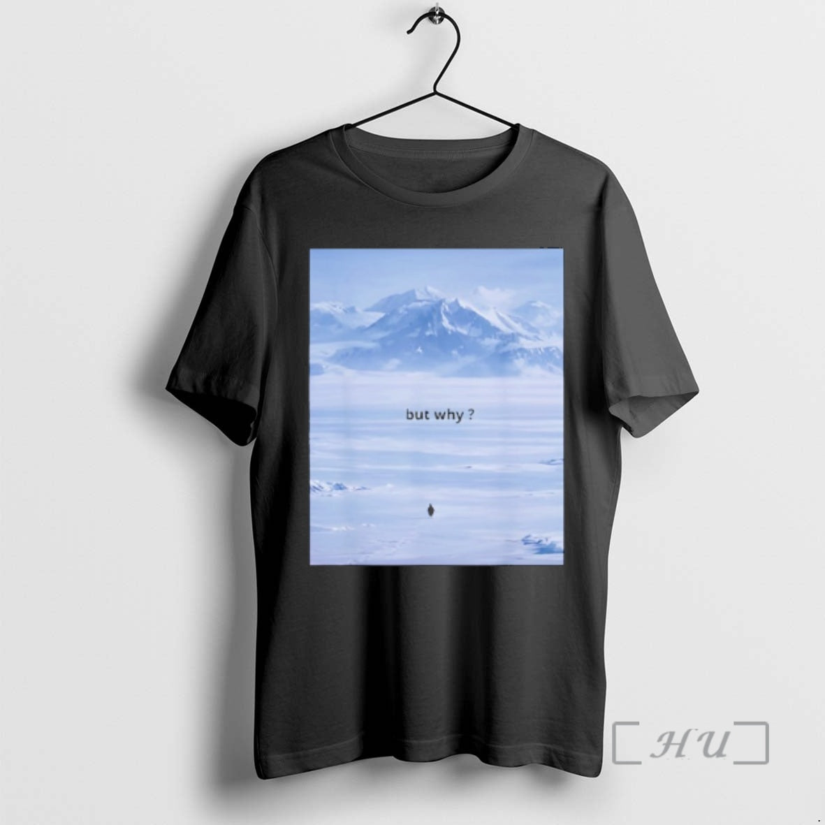 Officials Penguin But Why Meme Head Towards The Mountains Motivational T-Shirts, Hoodie, Sweatshirt | HypeCrazeTee.com