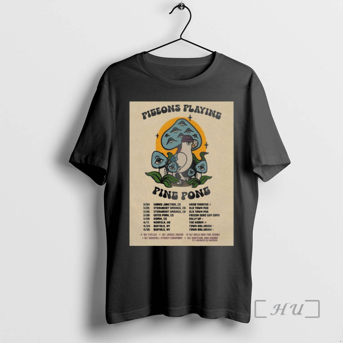 Officials Pigeons Playing Ping Pong Tour Winter And Spring 2026 T-Shirts, Hoodie, Sweatshirt | HypeCrazeTee.com