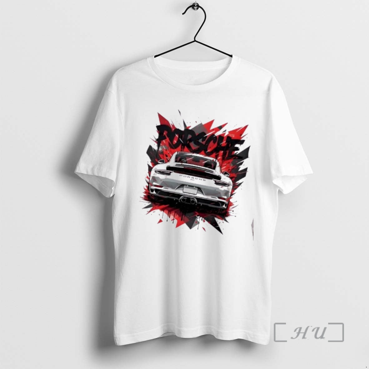 Officials Porsche 911 Graphic Abstract Urban Automotive T-Shirts, Hoodie, Sweatshirt | HypeCrazeTee.com