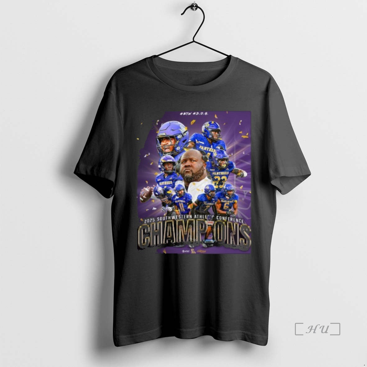 Officials Prairie View Am Football 2025 Swac Conference Champions T-Shirts, Hoodie, Sweatshirt | HypeCrazeTee.com