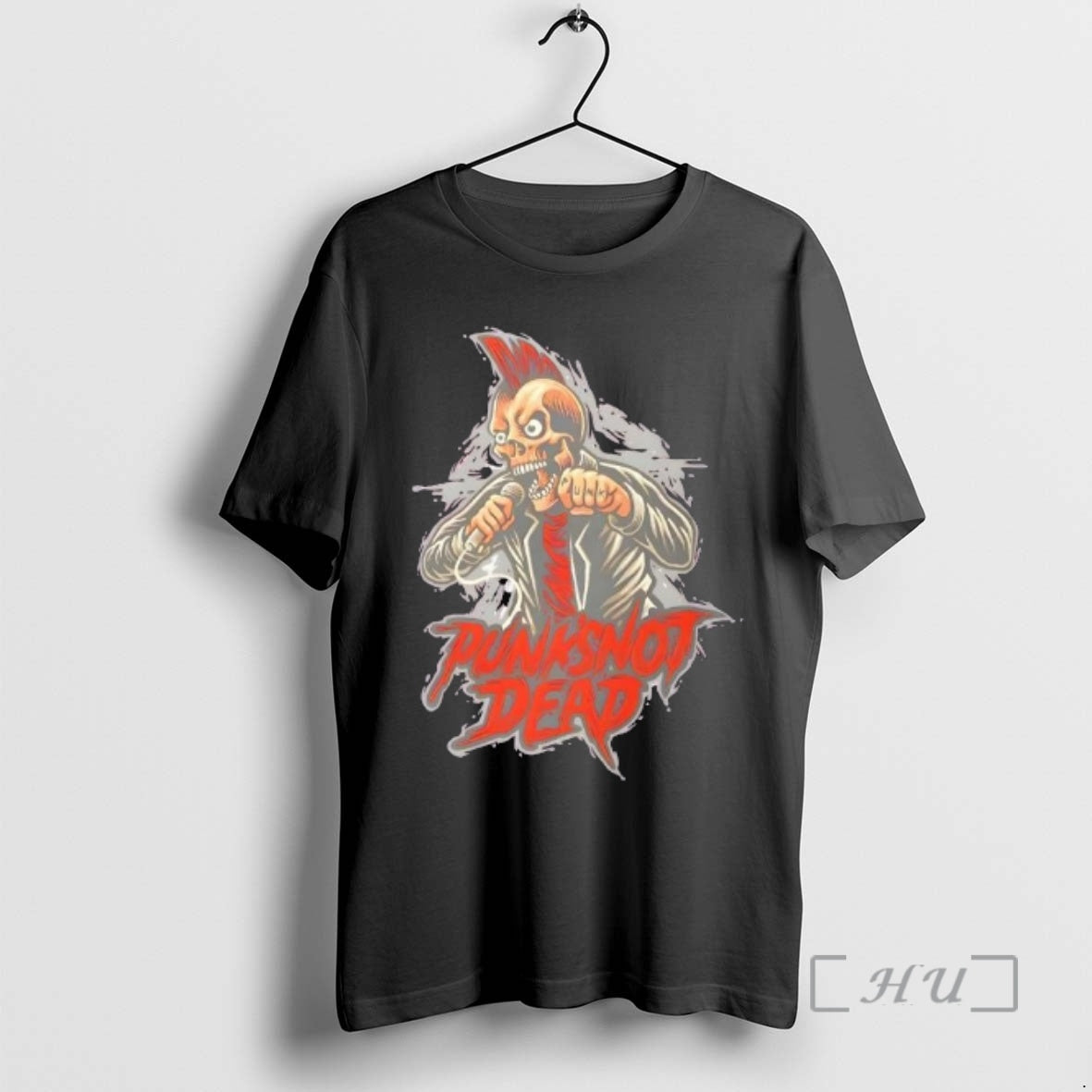 Officials Punk Rock Skull Punks Not Dead T-Shirts, Hoodie, Sweatshirt | HypeCrazeTee.com