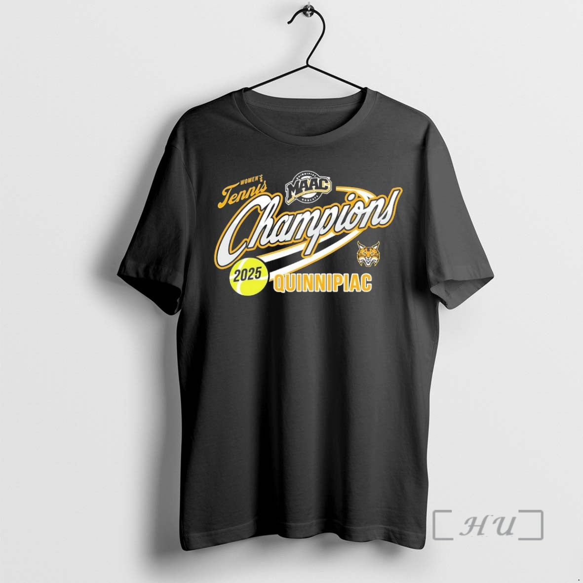 Officials Quinnipiac Bobcats Womens Tennis 2025 Maac Champions T-Shirts, Hoodie, Sweatshirt | HypeCrazeTee.com