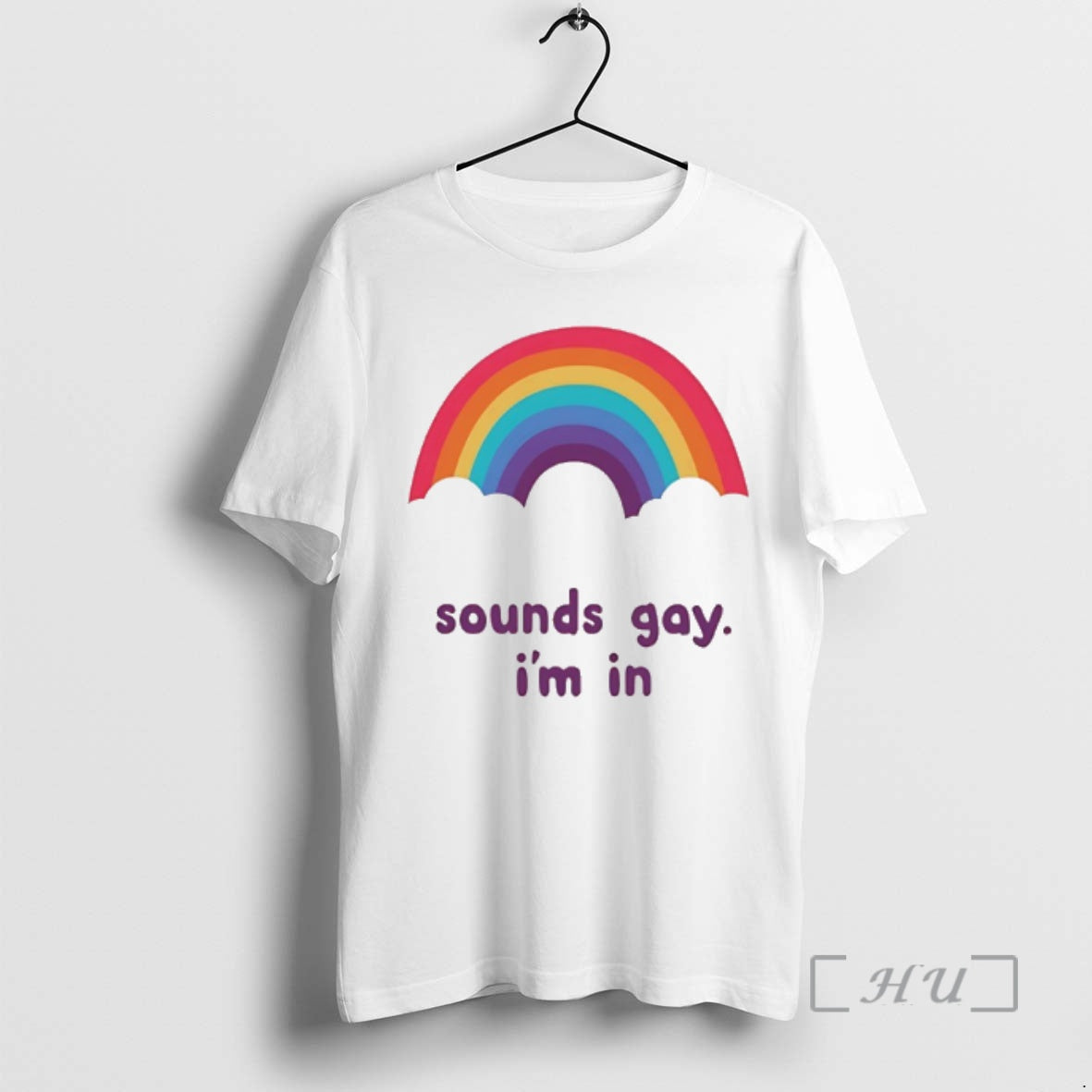 Officials Rainbow Sounds Gay Im In Lgbt T-Shirts, Hoodie, Sweatshirt | HypeCrazeTee.com