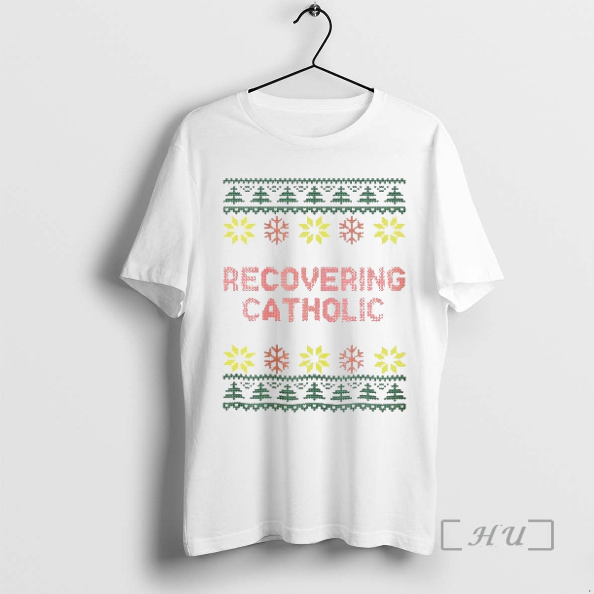Officials Recovering Catholic Ugly Christmas Sweat T-Shirts, Hoodie, Sweatshirt | HypeCrazeTee.com